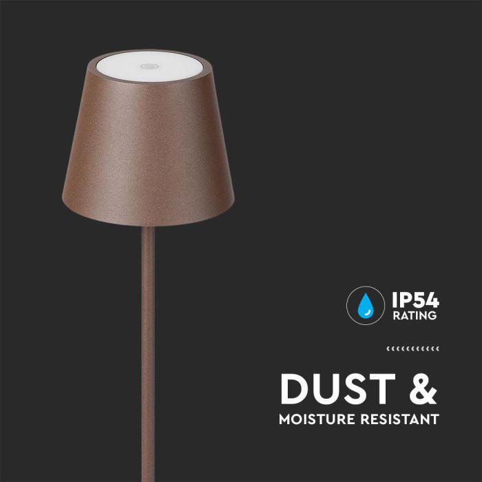 V-TAC Lámpara de Pie Ajustable - IP54 - Cuerpo Blanco - 4W - 300 Lumens - 3000K-extra-10.webp