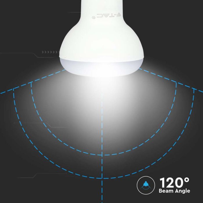 Bombilla LED V-TAC - Samsung - Bombillas Reflectoras PRO - IP20 - Blanco - 4.8W- 470 Lumens - 6500K-extra-7.webp