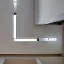 V-TAC LED Magnetic Foco de carril - IP20 - Negro - 25W- 2850 Lumens - 3000K-extra-1.webp