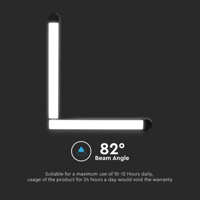 V-TAC LED Magnetic Foco de carril - IP20 - Negro - 25W- 2850 Lumens - 3000K-extra-7.webp