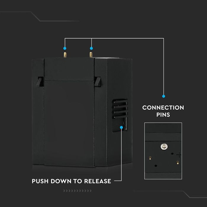 Carril Magnético LED - Proyector Lineal - IP20 - 1W- 35 Lumens - 4000K-extra-7.webp