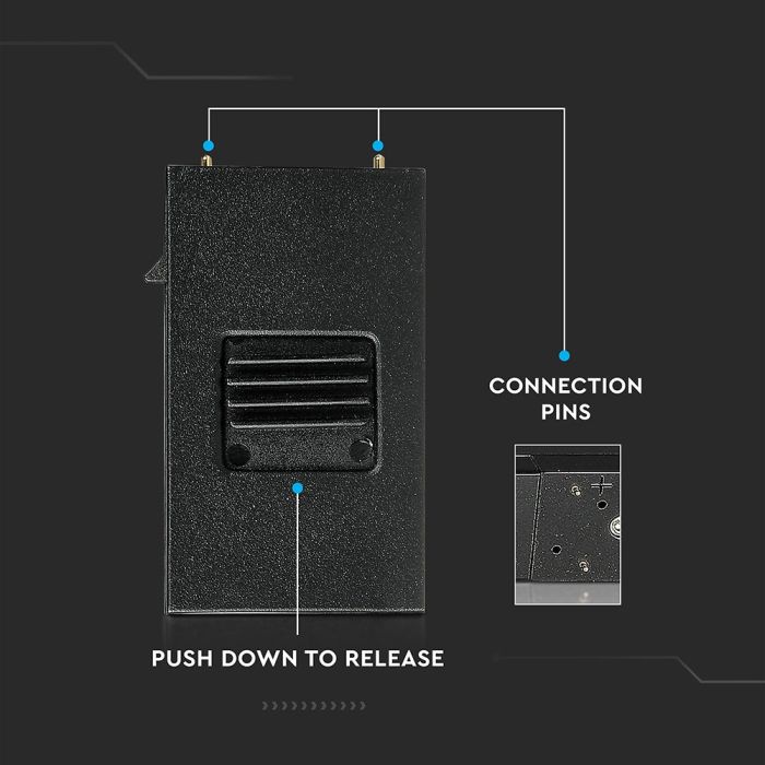 V-TAC LED luminaria magnética - Luz Lineal - IP20 - 30W - 2700 Lumens - 4000K-extra-8.webp
