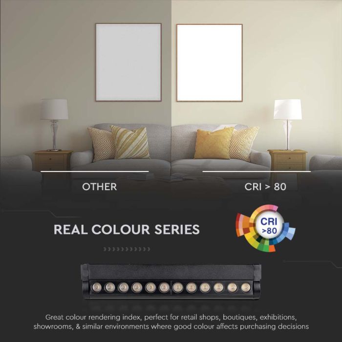 Carril Magnético LED - IP20 - 12W - 1300 Lumens - 6400K-extra-7.webp