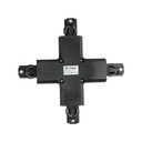V-TAC LED Foco de carril - Accesorios - Conector de carril 4X - IP20 - Negro