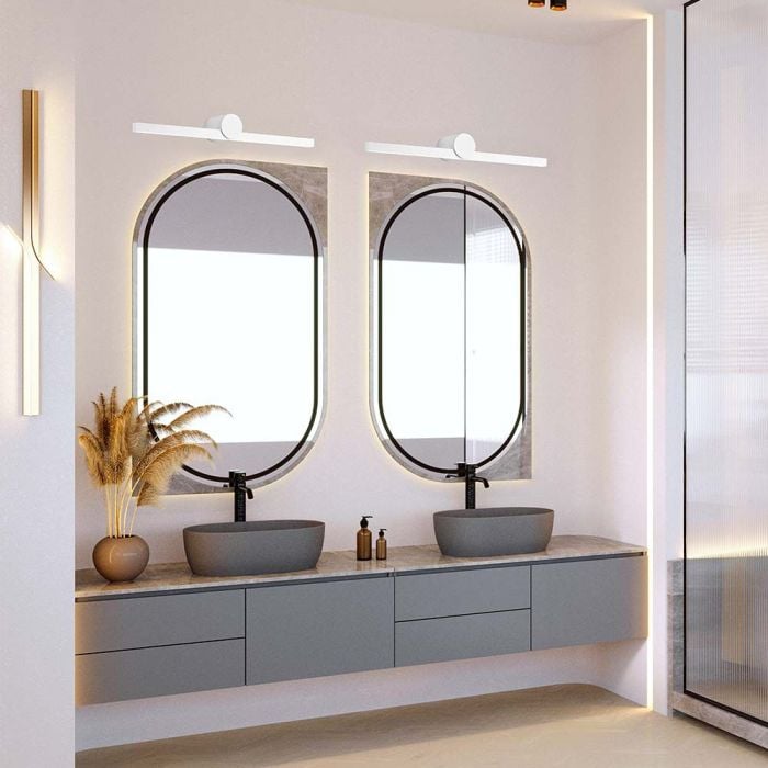 V-TAC LED Luz Espejo Pared - IP65 Impermeable - Blanco - 10W - 1530 Lumens - 4000K