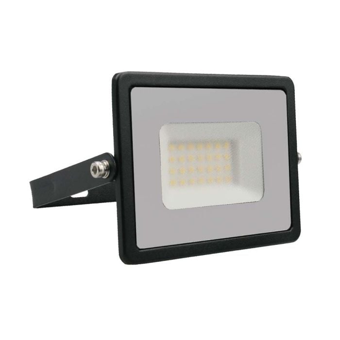 Proyector LED V-TAC - Serie E - Impermeable IP65 - Negro - 30W - 2510 Lumens - 6500K