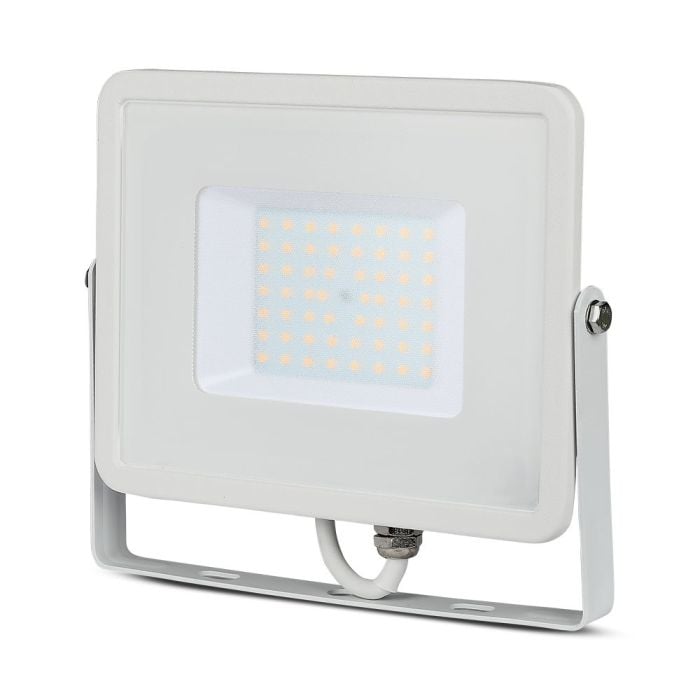 Proyector LED V-TAC - Samsung - Impermeable IP65 - Blanco - 50W - 4000 Lúmenes - 4000K
