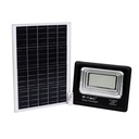 Proyector con panel solar V-TAC - IP65 Impermeable - Negro - 50W - 4200 Lúmenes - 6000K