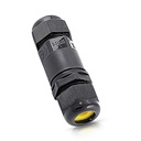 Conector LED V-TAC - Bloque de terminales - Impermeable IP68 - Negro
