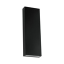 Aplique LED rectangular V-TAC - 140lm/w - IP65 Estanco - Negro - 8W - 1120 Lumens - 4000K