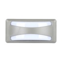 V-TAC LED Luz de Pared - Softlight Pasamuros - IP65 Impermeable - Gris - 12W - 1160 Lumens - 4000K