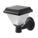 Aplique Solar V-TAC - IP44 - Negro - 0.8W- 75 Lumens - 3IN1