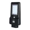 V-TAC Farola Solar - IP65 Impermeable - Negra - 15W - 1600 Lumens - 4000K