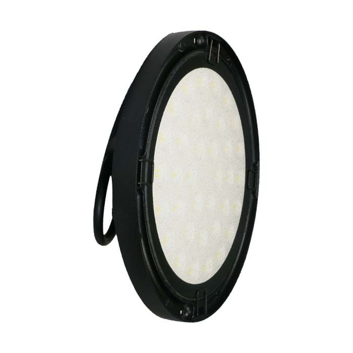 Campana LED Industrial VTAC - Serie UFO - 110° - IP65 Impermeable - Negro - 150W - 15300 Lúmenes - 6500K