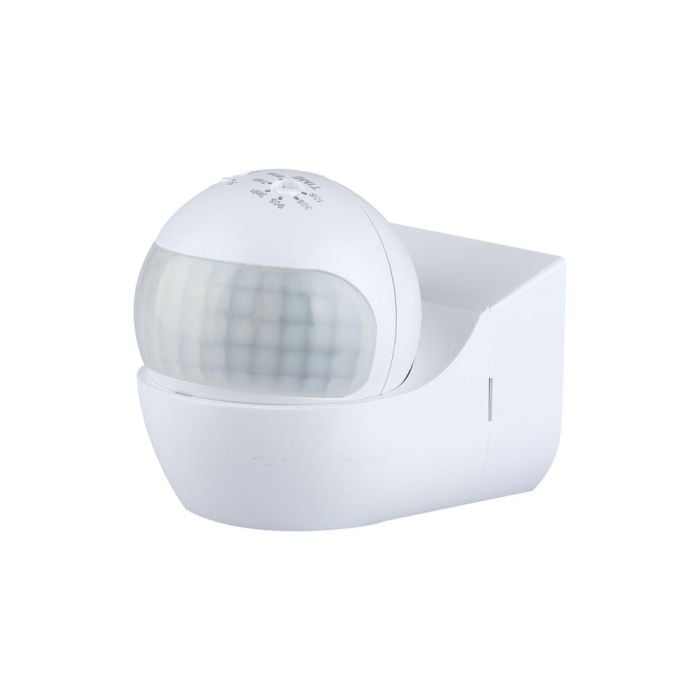 Sensor de movimiento por infrarrojos V-TAC - IP44 - Blanco