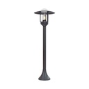 V-TAC Iluminación exterior - Lámpara de poste - Soporte E27 - IP44 - Negro mate