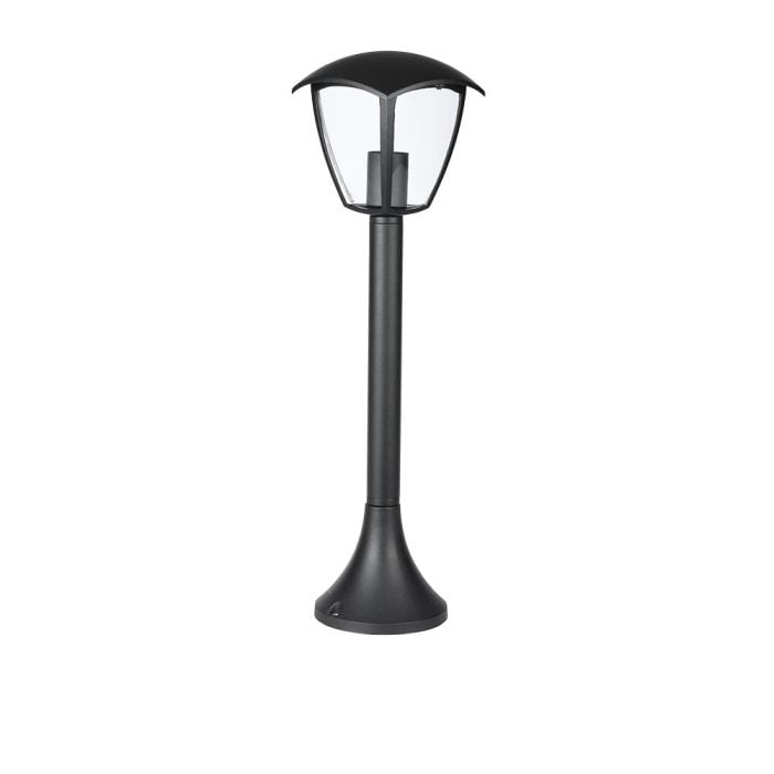 V-TAC Iluminación exterior - Lámpara de poste - Soporte E27 - IP44 - Negro