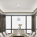 V-TAC Luz de Techo de Diseño - IP20 - Cuerpo Blanco - 8.5W- 850 Lumens - 3000K