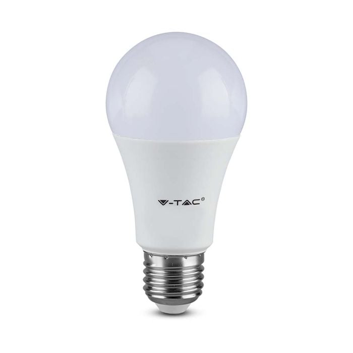 Bombilla LED V-TAC GLS -  Soporte E27 - IP20 - Blanca - 8.5W - 806 Lumens - 6500K