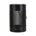 V-TAC Luz Solar de Diseño para Jardín - IP20 - Negra - 0.5W- 21 Lumens - 3000K