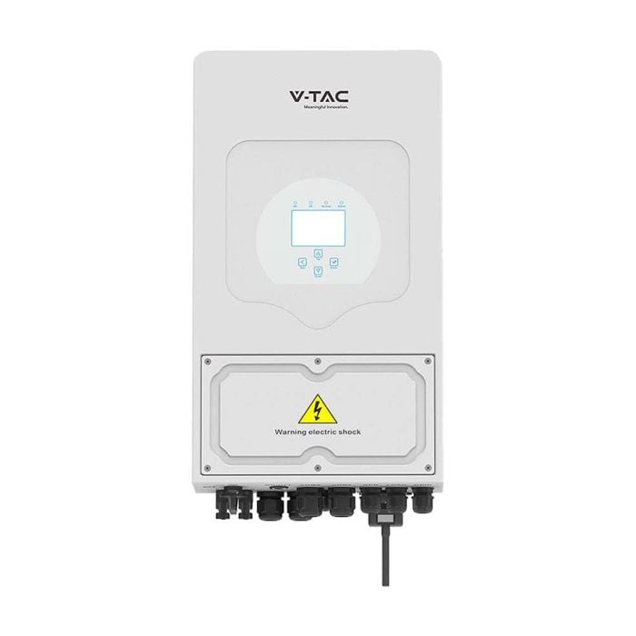 DEYE Monofásico - Inversor Híbrido - IP65 Estanco - 5kW - Blanco