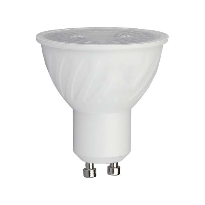 V-TAC LED Dicroica - GU10 - Lente 38° - IP20 - Blanco - 6W - 445 Lumens - 6500K
