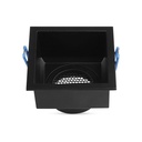 Foco LED V-TAC - Empotrable - GU10 - IP20 - Negro