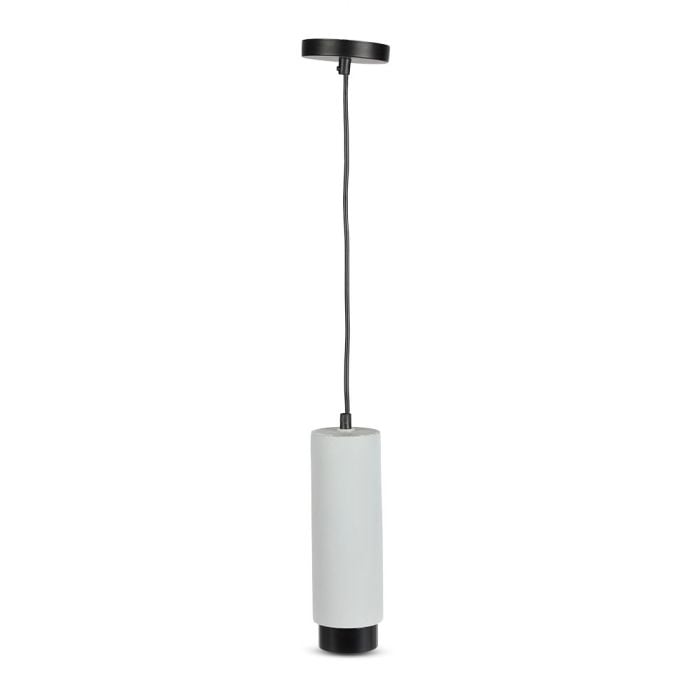 V-TAC Aro de yeso - Accesorios suspendidos - GU10 - IP20 - Metal + Gun Black