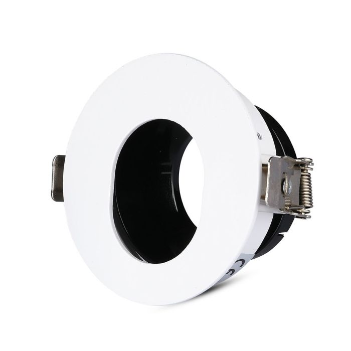 V-TAC LED Aro redondo - Empotrable - GU10 - IP20 - Blanco + Negro