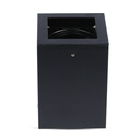 V-TAC LED Aro cuadrado - Accesorios de superficie - GU10 - IP20 - Negro