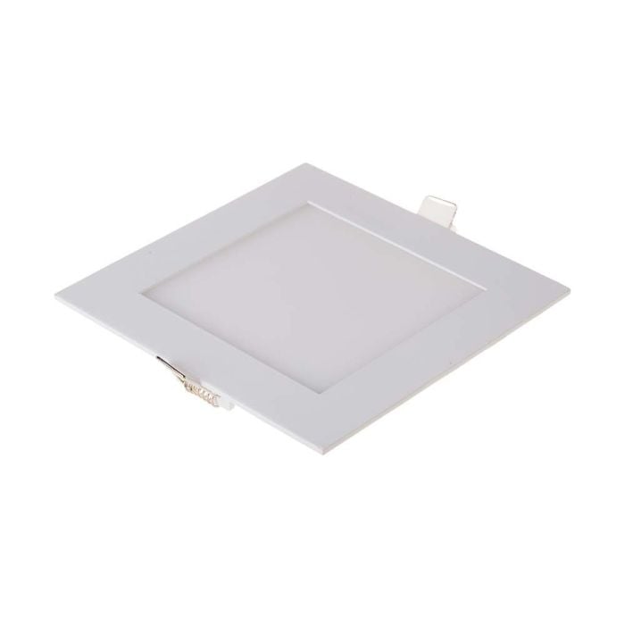 Mini panel LED cuadrado V-TAC - Serie Premium - IP20 - Blanco - 12W - 1160 Lúmenes - 2700K
