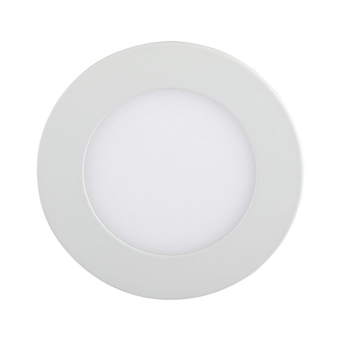 Mini panel LED redondo V-TAC - Serie Premium - IP20 - Blanco - 24W - 2000 Lúmenes - 3000K