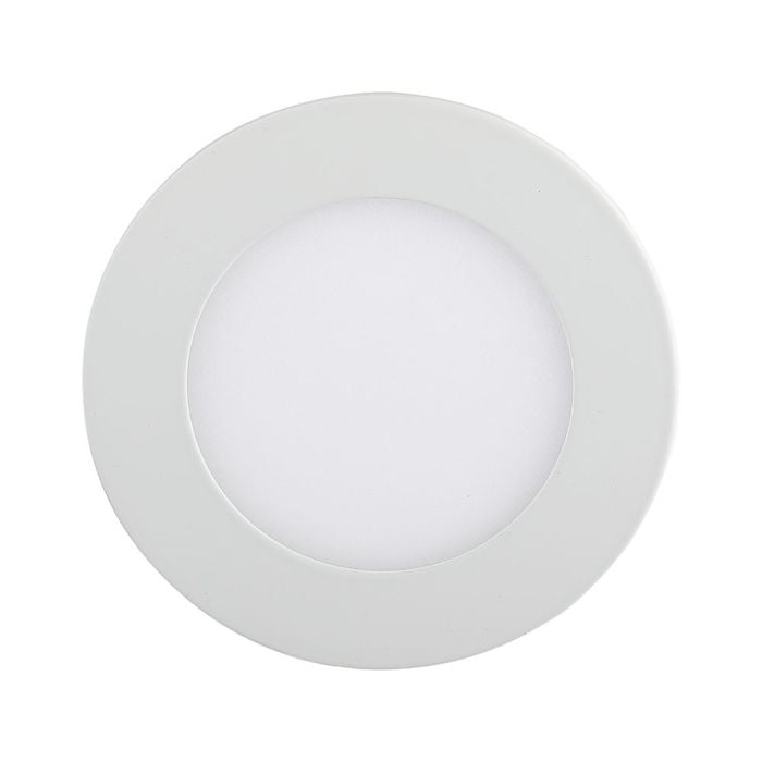 Mini panel LED redondo V-TAC - Serie Premium - IP20 - Blanco - 18W- 1500 Lúmenes - 3000K
