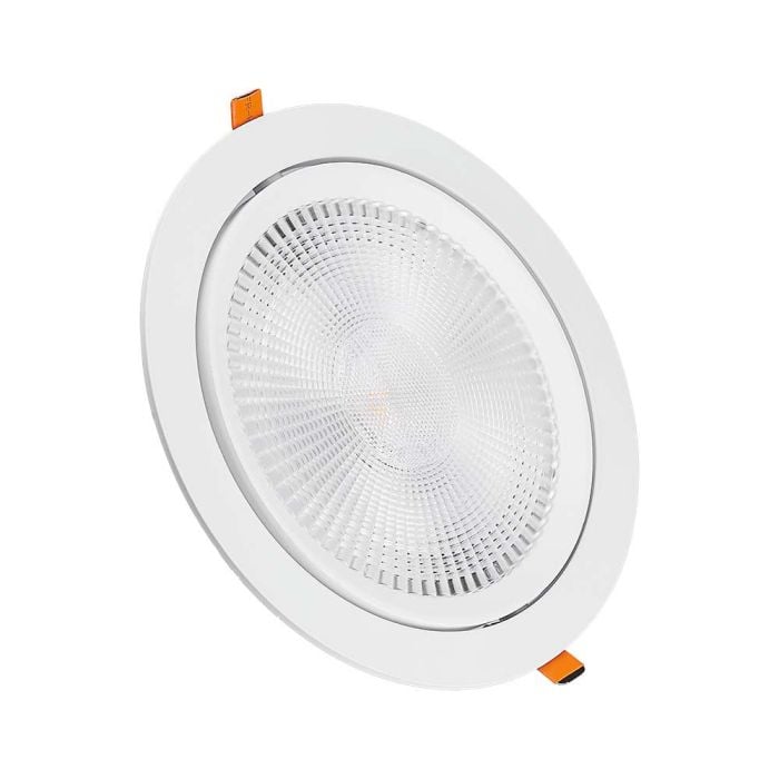 V-TAC LED Foco empotrable Ajustable - Samsung - IP20 - Blanco - 20W - 1865 Lumens - 3000K