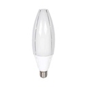 Bombilla LED V-TAC - Samsung - Oliva - Soporte E40 - IP20 - Blanca - 60W - 6500 Lúmenes - 6500K