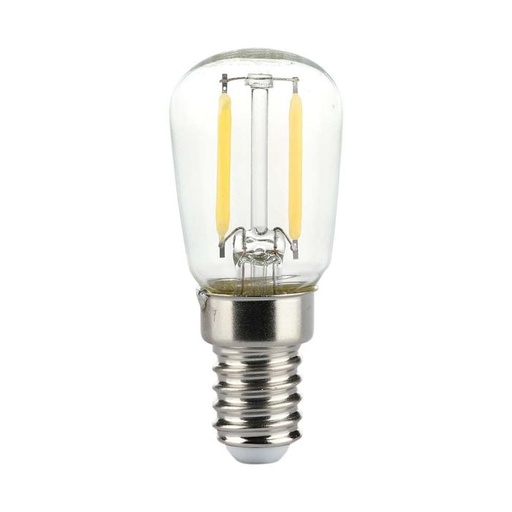 [214444] Bombilla LED V-TAC - Soporte ST26 E14 - IP20 - Transparente - 2W - 200 lúmenes - 3000K