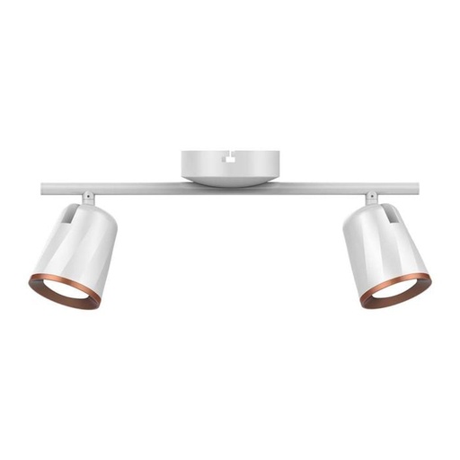 [218254] Aplique LED V-TAC - Doble Cabezal - IP20 - Blanco - 10W - 1080 Lumens - 3000K