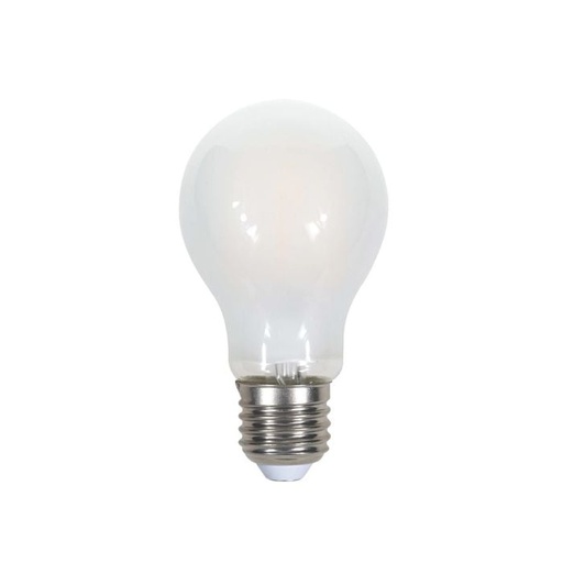 [71811] Bombilla LED V-TAC - Frost  Soporte E27 - IP20 - Blanca - 7W- 840 Lumens - 2700K