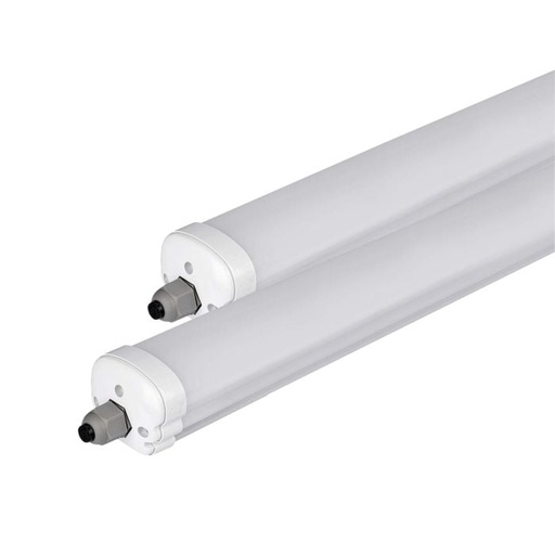 [216285] LED Batten Fitting - Serie G - IP65 Waterproof - White - 36W - 4320 Lumens - 4500K - 120CM - Pack de 2