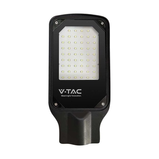 [10206] V-TAC LED Slim Farola - IP65 Waterproof - Negro - 30W - 2510 Lumens - 4000K