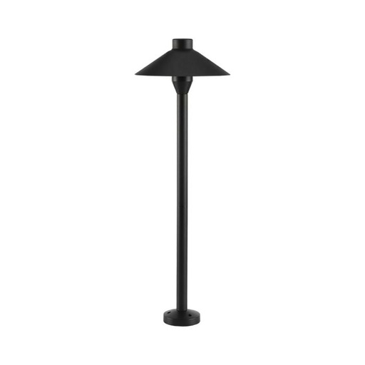 [20318] V-TAC Exterior - Luces de Espiga para Jardín - Samsung - IP65 Impermeable - Negro - 7W- 420 Lúmenes - 6400K