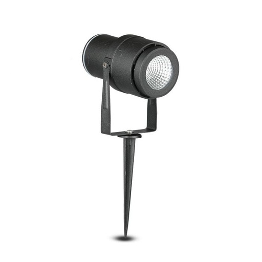 [217545] V-TAC Exterior - Luces de pinchos de jardín - IP65 Impermeable - Negro - 12W - 875 Lúmenes - 4000K