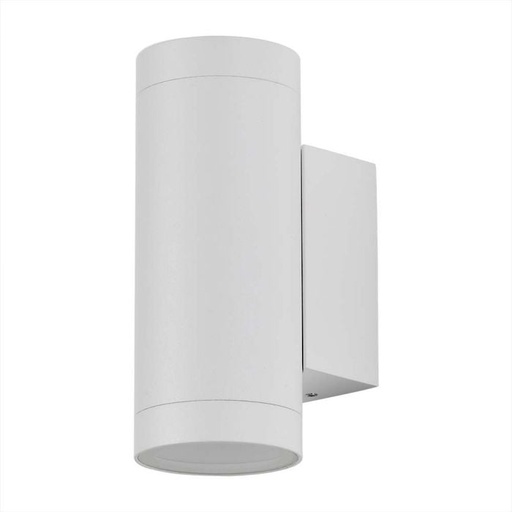 [2970] V-TAC Aplique Exterior - UP - Down - Accesorios de Pared - Soporte GU10 - IP54 - Blanco