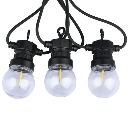 [212728] Guirnalda LED V-TAC- Bombilla LED - Vidrio - IP44 - 0.4W - 550 Lúmenes - 3000K