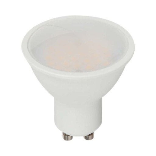[2987] V-TAC LED Dicroica - GU10 - Lente 100° - IP20 - Blanco Lechoso - 2.9W- 250 Lumens - 3000K