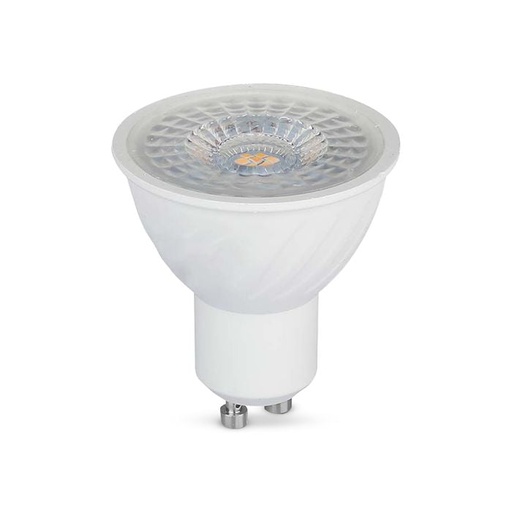 [211981] V-TAC LED Dimmable Dicroica - GU10 - Lente 110° - IP20 - Blanco - 6W - 445 Lumens - 3000K