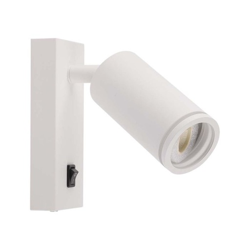 [10295] Proyector LED - Accesorio de pared - GU10 - IP20 - Blanco