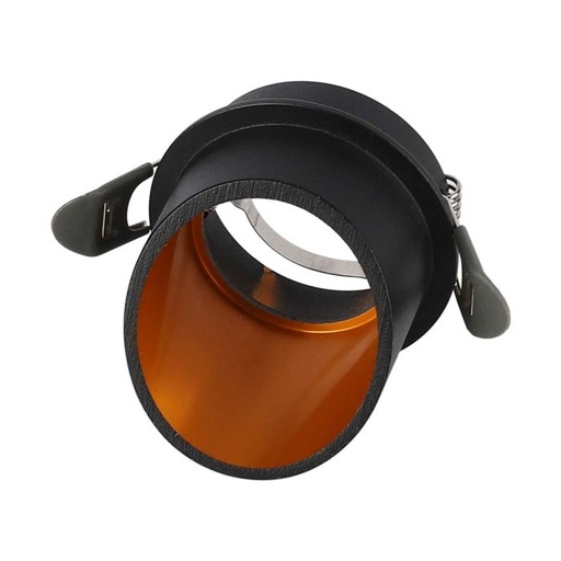 [6683] V-TAC LED Aro redondo - Empotrables - GU10 - IP20 - Negro