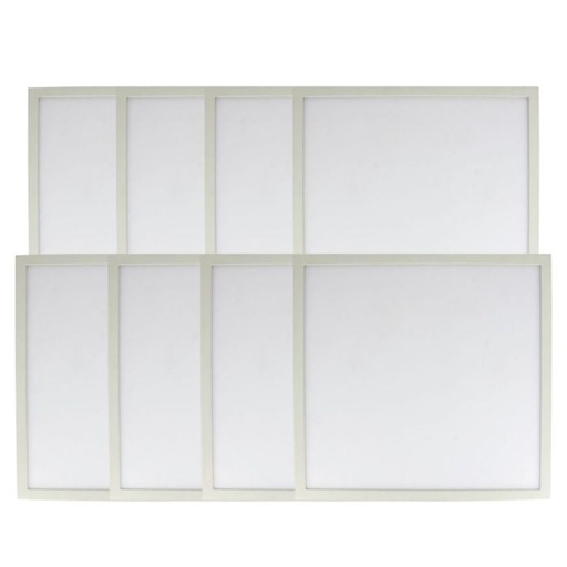 [6620-6PK] V-TAC LED Panel - Lifud Driver 60 x 60 - IP20 - Blanco - 40W- 4000 Lumens - 4000K  - Pack de 6