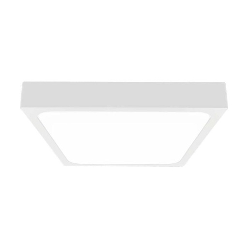 [7626] V-TAC LED Plafón cuadrado - IP44 - Blanco - 18W- 1530 Lumens - 6500K